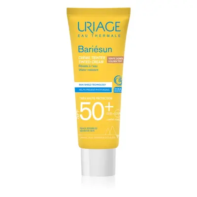 Uriage Bariésun Bariésun-Repair Balm ochranný tónovací krém na obličej SPF 50+ odstín Golden tin