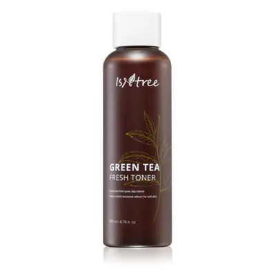 Isntree Green Tea zklidňující tonikum pro smíšenou až mastnou pokožku 200 ml