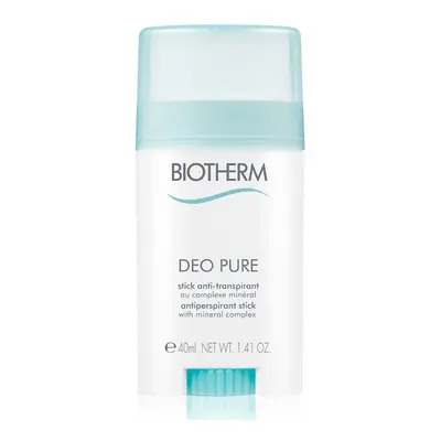 Biotherm Deo Pure Stick Anti-transpirant tuhý antiperspirant pro citlivou pokožku 40 ml