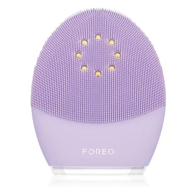 FOREO LUNA™ 3 Plus čisticí sonický přístroj s termo funkcí a zpevňující masáží citlivá pleť 1 ks