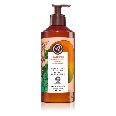 Yves Rocher Bain de Nature tělové mléko Mango & Coriander 390 ml