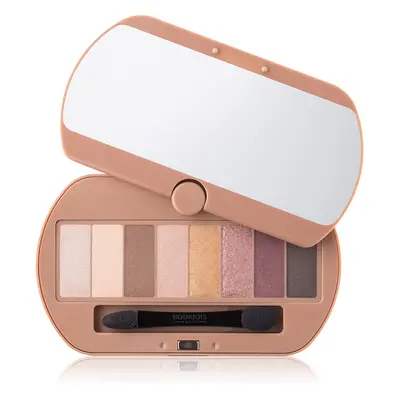 Bourjois Eye Catching paleta očních stínů 8 barev odstín Nude Palette 4,5 g