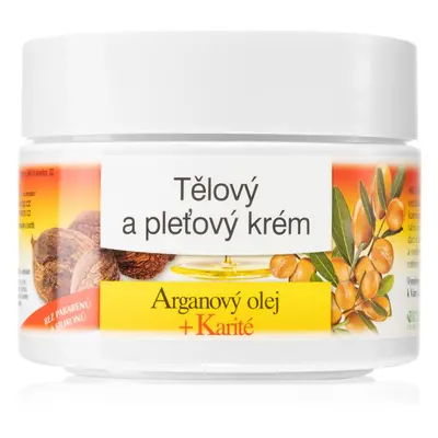 Bione Cosmetics Argan Oil + Karité pleťový krém pro celou rodinu 260 ml