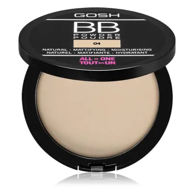 Gosh BB matující pudr odstín 04 Beige 6.5 g