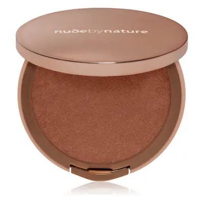 Nude by Nature Flawless Pressed Powder Foundation kompaktní pudrový make-up odstín C8 Chocolate 