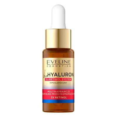 Eveline Cosmetics Bio Hyaluron 3x Retinol System noční sérum proti vráskám 18 ml