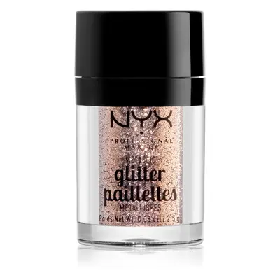 NYX Professional Makeup Glitter Goals metalické třpytky na obličej a tělo odstín 04 Goldstone 2.