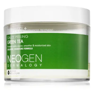 Neogen Dermalogy Bio-Peel+ Gauze Peeling Green Tea peelingové pleťové tamponky pro rozjasnění a 