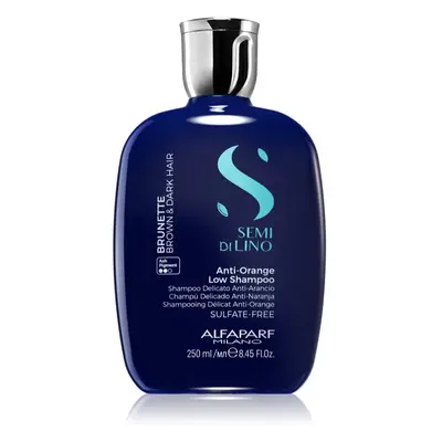 Alfaparf Milano Semi di Lino Brunette tónovací šampon neutralizující mosazné podtóny 250 ml