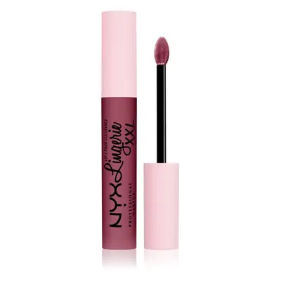 NYX Professional Makeup Lip Lingerie XXL tekutá rtěnka s matným finišem odstín Bust ed 4 ml