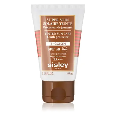 Sisley Super Soin Solaire Teinté ochranný tónovací krém na obličej SPF 30 odstín 2 Golden 40 ml