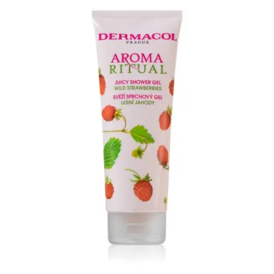 Dermacol Aroma Ritual Wild Strawberries svěží sprchový gel 250 ml