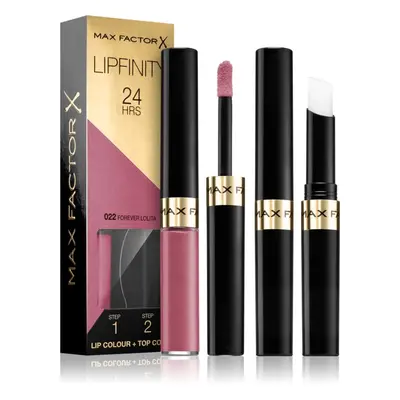 Max Factor Lipfinity Lip Colour dlouhotrvající rtěnka s balzámem odstín 022 Forever Lolita 4,2 g