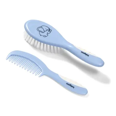 BabyOno Hair Brush kartáč na vlasy Blue 2 ks