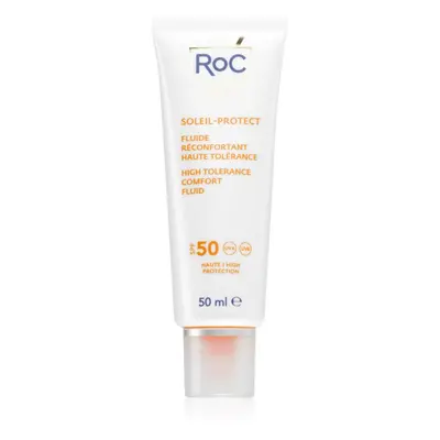 RoC Soleil Protect High Tolerance Comfort Fluid opalovací fluid na obličej SPF 50 50 ml