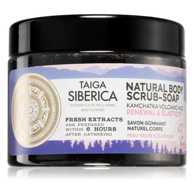 Natura Siberica Taiga Siberica Kamchatka Volcanic Mud zpevňující tělový peeling 300 ml