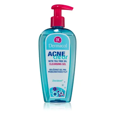 Dermacol Acne Clear odličovací čisticí gel pro problematickou pleť 200 ml