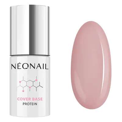 NEONAIL Cover Base Protein podkladový lak pro gelové nehty odstín Natural Nude 7,2 ml