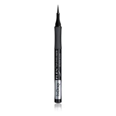 IsaDora Flex dlouhotrvající oční linky ve fixu odstín 80 Deep Black 1 ml