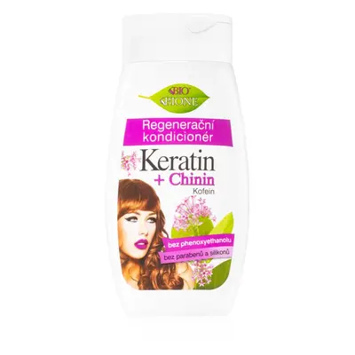 Bione Cosmetics Keratin + Chinin regenerační kondicionér na vlasy 260 ml