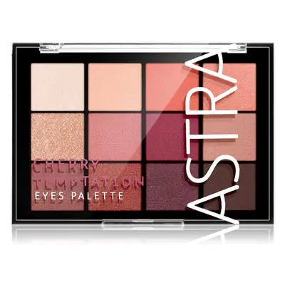 Astra Make-up Palette The Temptation paleta očních stínů odstín Cherry Temptation 15 g