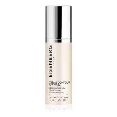 Eisenberg Pure White Crème Contour des Yeux rozjasňující protivráskový krém na oční okolí 30 ml