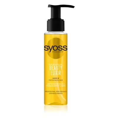 Syoss Intense Elixir Leave-in Oil olejová péče pro poškozené vlasy 100 ml