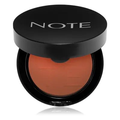 Note Cosmetique Luminous Silk pudrová tvářenka 07 Star Copper 5,5 g