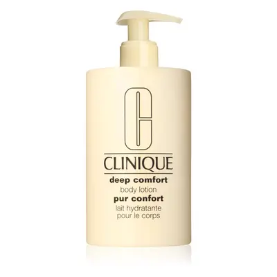 Clinique Deep Comfort™ Body hloubkově hydratační tělové mléko 400 ml