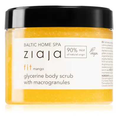 Ziaja Baltic Home Spa Fit Mango hrubozrnný peeling s glycerinem 300 ml