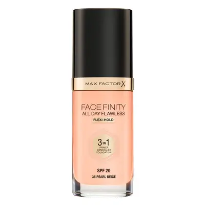 Max Factor Facefinity All Day Flawless dlouhotrvající make-up SPF 20 odstín 35 Pearl Beige 30 ml