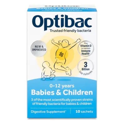 Optibac Babies & Children probiotika pro miminka a děti 10 ks