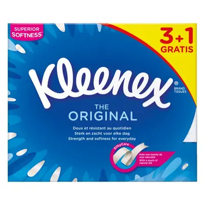 Kleenex Original Box papírové kapesníky 3+1 72 ks