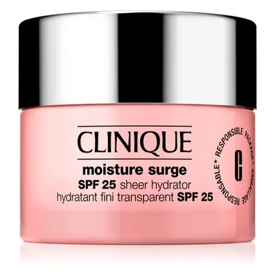 Clinique Moisture Surge™ SPF 25 Sheer Hydrator denní vyživující a hydratační krém SPF 25 50 ml