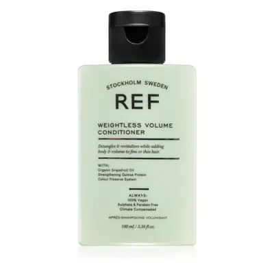 REF Weightless Volume Conditioner kondicionér pro jemné a zplihlé vlasy pro objem od kořínků 100