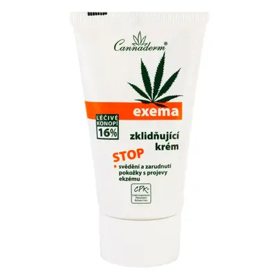 Cannaderm Exema Zklidňující krém zklidňující krém s konopným olejem 50 g