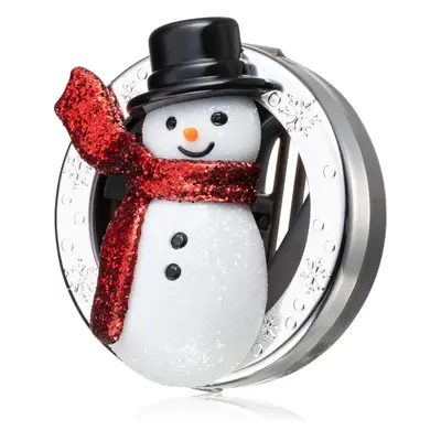 Bath & Body Works Glitter Snowman držák na vůni do auta bez náplně 1 ks