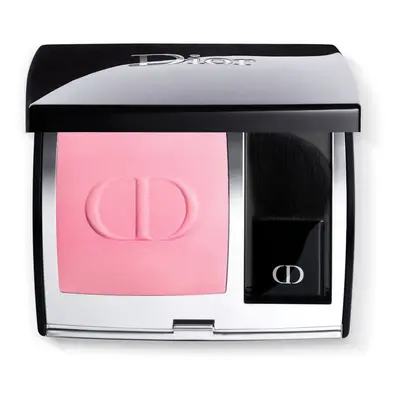 DIOR Rouge Blush kompaktní tvářenka se štětcem a zrcátkem odstín 475 Rose Caprice (Matte) 6 g