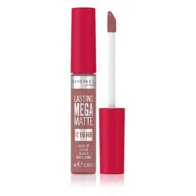 Rimmel Lasting Mega Matte lehká tekutá matná rtěnka 16h odstín Blush 7,4 ml