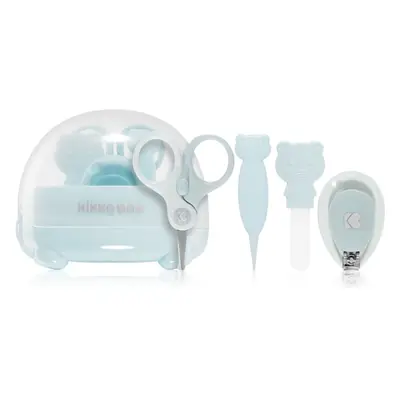 Kikkaboo Baby Manicure Set Bear manikúrní set pro děti od narození Blue 1 ks