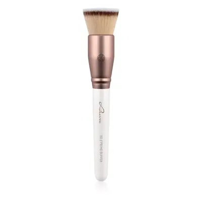 Luvia Cosmetics Prime Vegan Prime Buffer kuželový štětec na make-up Pearl White / Metallic Coffe