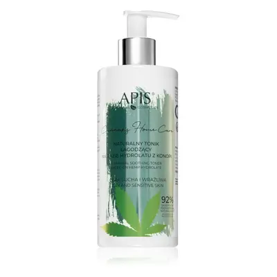 Apis Natural Cosmetics Cannabis Home Care zklidňující tonikum pro suchou až citlivou pleť 300 ml