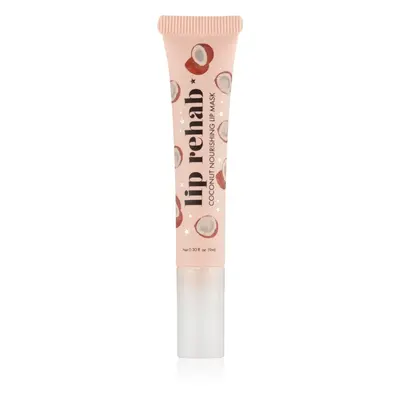 Barry M Lip Rehab vyživující maska na rty odstín Coconut 9 ml