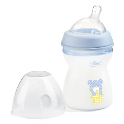 Chicco Natural Feeling Boy kojenecká láhev 2m+ 250 ml