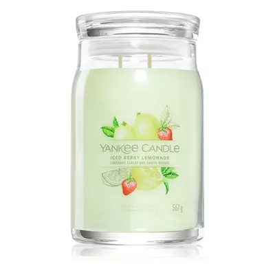 Yankee Candle Iced Berry Lemonade vonná svíčka Signature 567 g