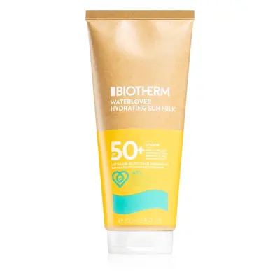 Biotherm Waterlover Sun Milk 50+ mléko na opalování SPF 50+ 200 ml