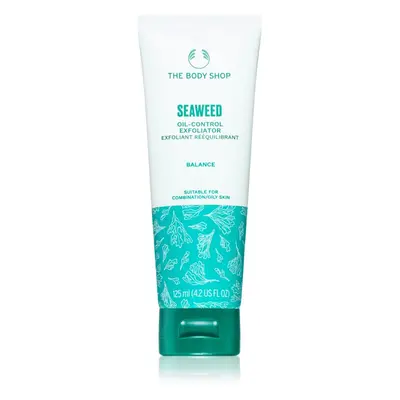 The Body Shop Seaweed Oil-Control Exfoliator jemný exfoliační gel s peelingovým efektem 125 ml