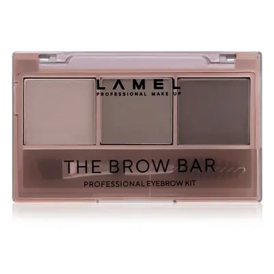 LAMEL BASIC The Brow Bar paleta pro líčení obočí s kartáčkem #401 4,5 g