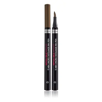 L’Oréal Paris Infaillible Brows dlouhotrvající tužka na obočí odstín 108 Dark brunette 1 g