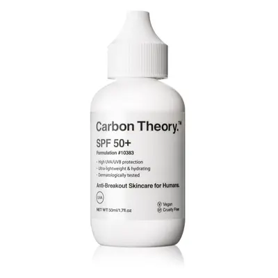 Carbon Theory SPF 50+ hydratační ochranný krém SPF 50+ 50 ml